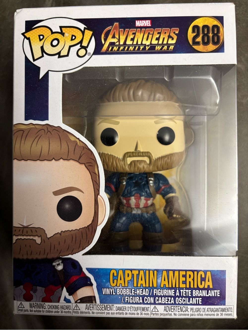 Captain America Funko Pop #288